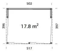 PAVILJON PALMAKO NOVA 17,8M²