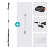 AKUOKSALÕIKUR GARDENA HIGHCUT 360/18V P4A, AKU JA LAADIJAGA