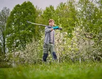 AKUOKSALÕIKUR GARDENA HIGHCUT 360/18V P4A, AKU JA LAADIJAGA