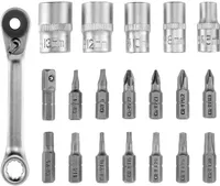 OTSAKUTE JA PADRUNVÕTMETE KOMPLEKT KWB 20-OSALINE