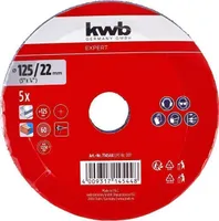 KIUDKETAS KWB, TSIRKOON 125MM G60 5TK