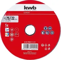 KIUDKETAS KWB, TSIRKOON 125MM G80 5TK