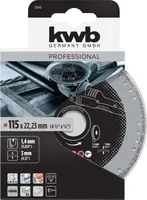 TEEMANTKETAS KWB, METALL 115MM