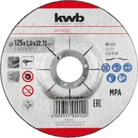 LÕIKEKETAS KWB, METALL 125X3MM, ASTMEGA