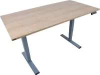 TÖÖLAUD ERGO OPTIMAL 2 MOOTORIGA 160X80CM H/PUU