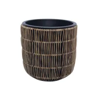 LILLEPOTT WICKER D27XH28CM HELEPRUUN
