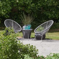 RÕDUKOMPLEKT COMO, LAUD, 2 TOOLI HALL