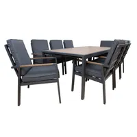 AIAMÖÖBLIKOMPLEKT PARKER, LAUD JA 8 TOOLI
