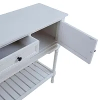 ABILAUD MELDON 120X33XH81CM VALGE