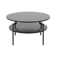 DIIVANILAUD GOLDINGTON D80XH45CM MUST