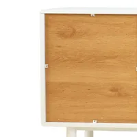 ÖÖKAPP IRIS 48X40XH55CM VALGE