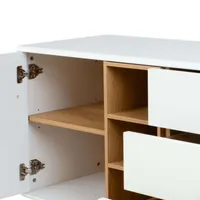 KUMMUT IRIS 140X40XH55CM VALGE