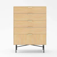 KUMMUT BASSEL 80X40XH114CM 3D MELAMIIN