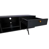 TV-LAUD LUXEMBOURG 150X40XH50CM MUST