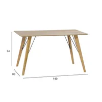 SÖÖGILAUD HELENA 140X80XH74CM TAMM
