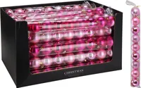 JÕULUKUUL SÄDELEV 60MM 9TK FUKSIA