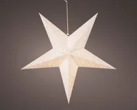 DEKORATSIOON LED-TÄHT PABER 18X60X60CM VALGE