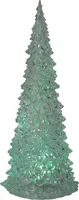 JÕULUKAUNISTUS JÕULUPUU 11X11X27CM LED VÄRVIMUUTEV