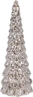 JÕULUKAUNISTUS JÕULUPUU 24CM 10LED ROHELINE KLAAS