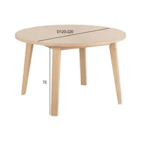 SÖÖGILAUD A-LINE D120/220XH75CM, HELE TAMM