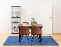 SÖÖGILAUD HUDDERSFIELD 120/200X85XH76CM, MUST