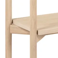 RIIUL OXFORD 169X30XH88,5CM, VALGE