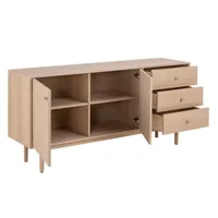 KUMMUT ASTON 160X40X75CM, HELE TAMM