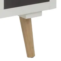 KUMMUT THAIS 70X30XH114CM, VALGE