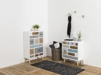 KUMMUT THAIS 70X30XH114CM, VALGE