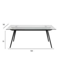 SÖÖGILAUD MONTI 180X90XH75CM, KLAAS