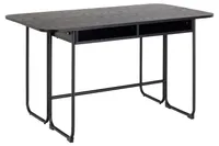 SÖÖGILAUD DARLINGTON 140X40/80XH77CM, MUST