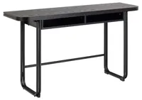 SÖÖGILAUD DARLINGTON 140X40/80XH77CM, MUST