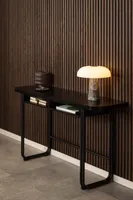 SÖÖGILAUD DARLINGTON 140X40/80XH77CM, MUST