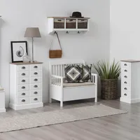 ESIKUPINK ASTER 90X48XH85CM, VALGE