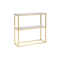 ABI-/KONSOOLLAUD ALISMA 79X26XH80CM, VALGE