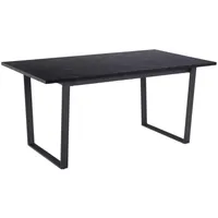 SÖÖGILAUD AMBLE 160X90XH74CM, MUST MARMOR