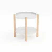 ABILAUD NORAH 40X40XH60CM, VALGE