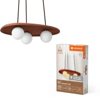 RIPPVALGUSTI LEDVANCE CLAY NEST 3XG9 PRUUN