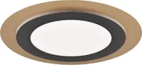 LAEVALGUSTI TRIO MORGAN LED 2700-6500K 45CM MATT MUST/KULDNE