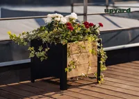 PEENRAKAST UPYARD MADAL 36X36CM NATURAALNE