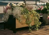 PEENRAKAST UPYARD MADAL 58X36CM NATURAALNE