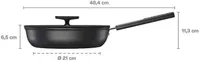 SAUTÉ PANN FISKARS HARD FACE 26CM