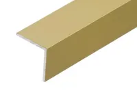 ALUMIINIUM L-PROFIIL CEZAR 25X25X2X1000MM ANOD.KULDNE