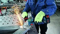 AKUNURKLIHVIJA BOSCH GWS 18V-15 SC 18 V, ILMA AKU JA LAADIJATA