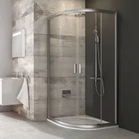 DUŠINURK RAVAK BLIX BLCP4-80, 80X190CM ALUSETA, LÄBIPAISTEV