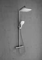 DUŠIKOMPLEKT TERMOSTAATSEGISTIGA RAVAK TE 093.01CR, KROOM