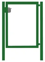 JALGVÄRAVA RAAM LOCINOX LUKUGA 1950X1000MM RAL6005 ZN