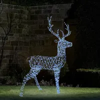 JÕULUKUJU PÕHJAPÕDER 800LED 100X25X150CM KÜLM JA SOE VALGE