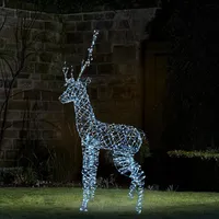 JÕULUKUJU PÕHJAPÕDER 600LED 78X19X120CM KÜLM JA SOE VALGE