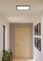 PLAFOON EGLO ROVITO-R IP44 2700-6500K 39X39CM PULT MUST